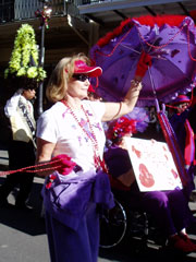 New Orleans Red Hat Parade