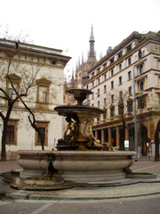 La Piazza della Fontina, Milano
